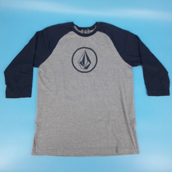 Volcom Other - Volcom Men's Large 3/4 Sleeve Baseball T-shirt